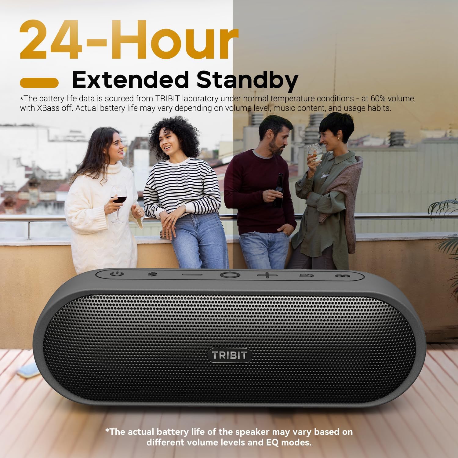 Tribit XSound Plus 2 30W 5.3 Bluetooth Wireless Speakers - Image 3