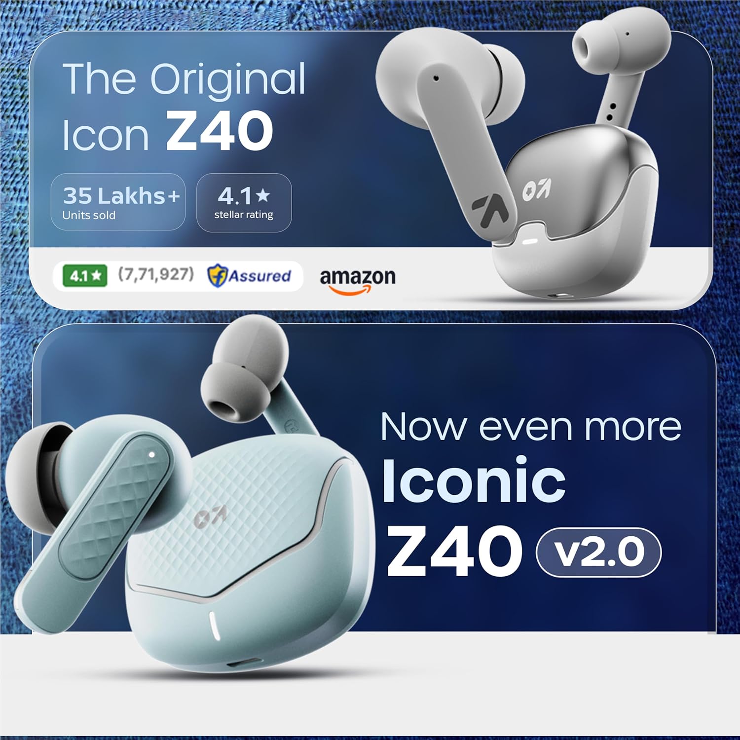 GOBOULT Z40 V2.0 with 70H Playtime Ear Earbuds - Image 3