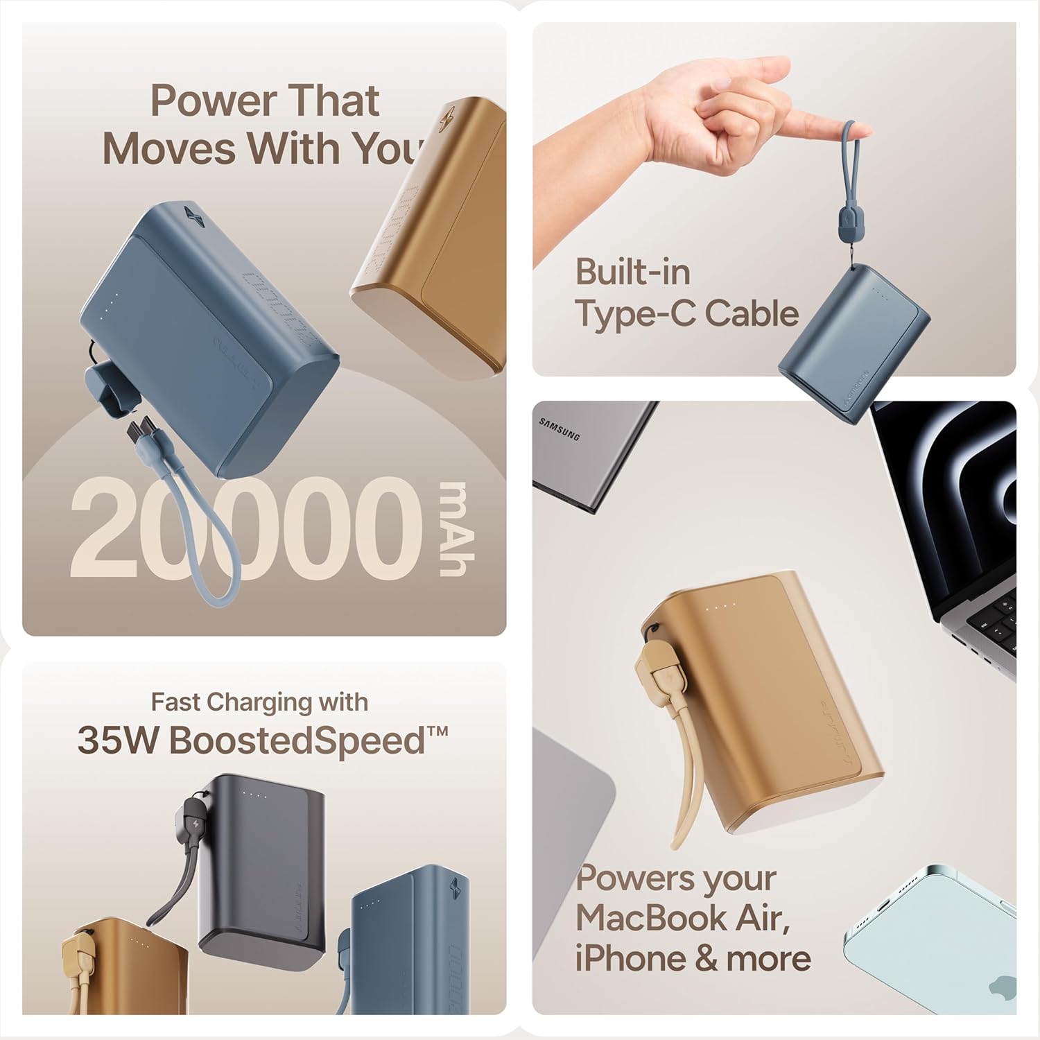 Fast Charging Small Pocket Size Powerbank - Image 2